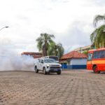Carro fumacê segue no combate ao mosquito da dengue e divulga novo itinerário para a semana