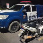 Operação de trânsito da GCM apreende moto com sinais de adulteração em Linhares