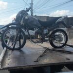 GCM encontra moto roubada há quase oito anos durante patrulhamento em Linhares