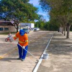 Pontal do Ipiranga recebe força-tarefa de limpeza para o Forró do Pontal 2026
