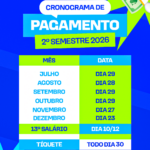 Prefeitura de Linhares divulga calendário de pagamento dos servidores para o segundo semestre deste ano