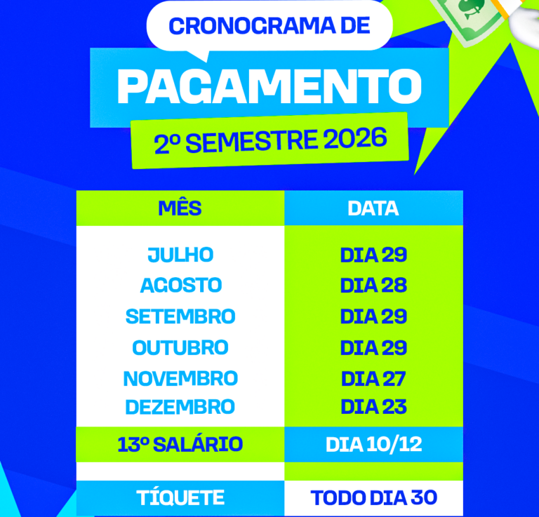 Prefeitura de Linhares divulga calendário de pagamento dos servidores para o segundo semestre deste ano