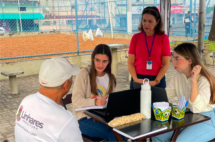 Leia mais sobre o artigo Notícias Ouvidoria Itinerante chega ao bairro Shell para aproximar população da Prefeitura de Linhares