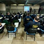 GCM de Linhares passa por treinamento para atuação em ocorrências dentro de escolas
